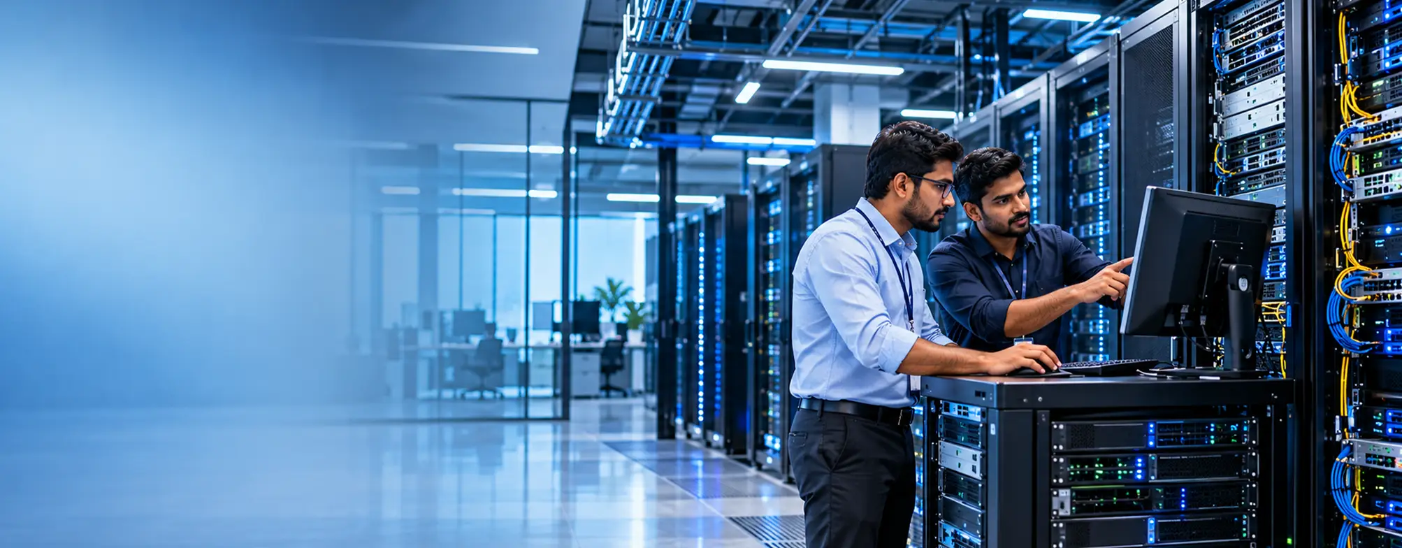 Data center server racks