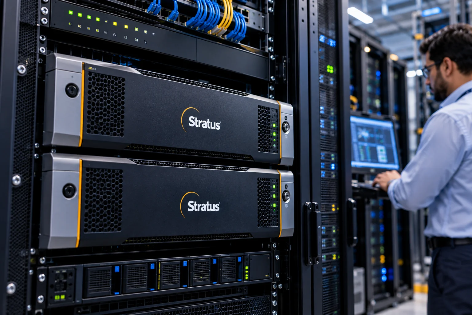 Stratus fault-tolerant servers