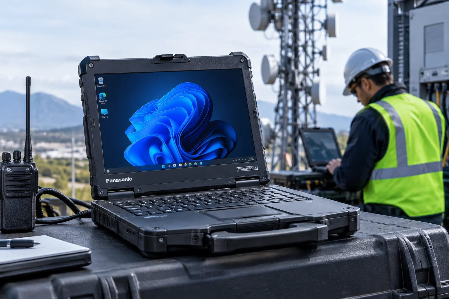 Panasonic Toughbook rugged laptop